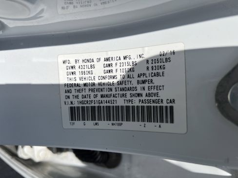 Used 2016 Honda Accord Sport image 13