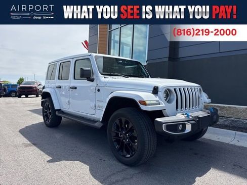 Used 2023 Jeep Wrangler Unlimited Sahara w/ Cold Weather Group AWD/4WD image 1