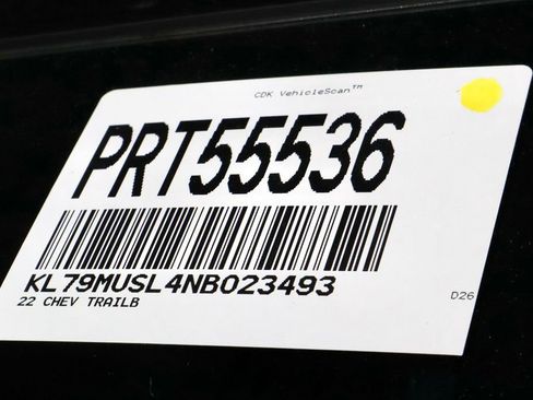 Used 2022 Chevrolet TrailBlazer RS w/ Sun and Liftgate Package AWD/4WD image 35