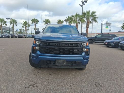 Used 2024 Chevrolet Silverado 1500 Custom w/ Turbomax Blackout Package AWD/4WD image 2