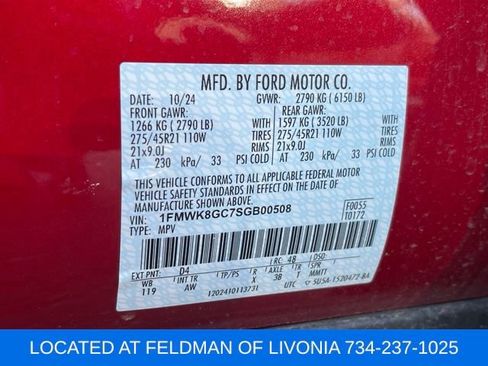 Used 2025 Ford Explorer ST AWD/4WD image 10