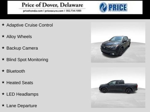 Used 2019 Honda Ridgeline Black Edition image 2