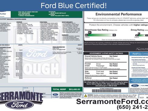 Certified 2022 Ford E-Transit Low Roof image 17