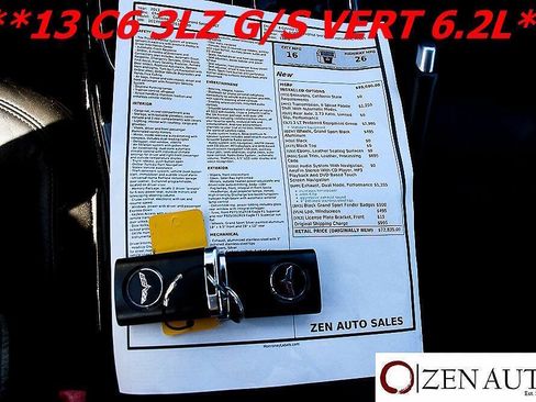 Used 2013 Chevrolet Corvette Grand Sport w/ 3LT Preferred Equipment Group RWD image 13