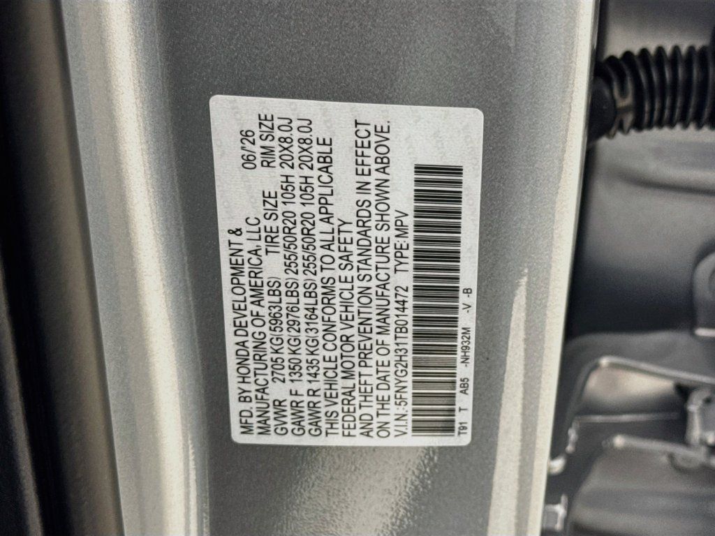 New 2026 Honda Pilot Sport image 42