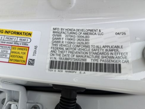 Certified 2025 Acura TLX SH-AWD w/ A-SPEC Pkg image 35