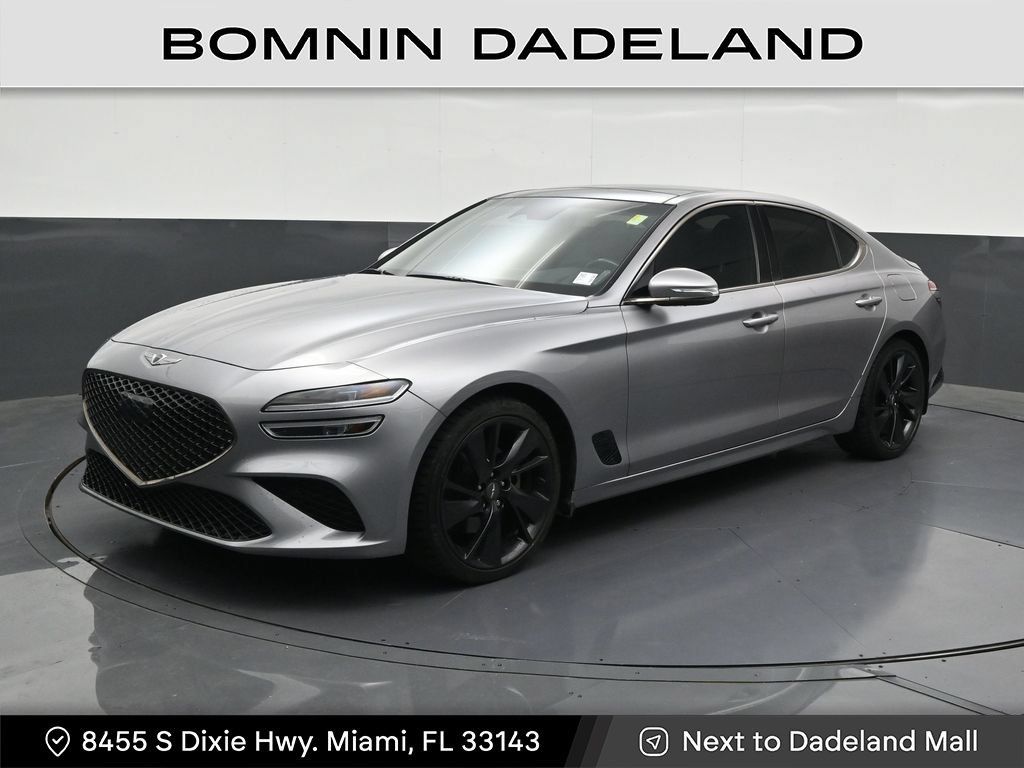 Used 2023 Genesis G70 2.0T w/ Sport Prestige Package RWD image 1
