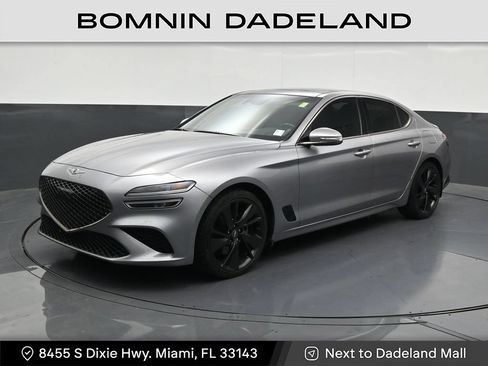 Used 2023 Genesis G70 2.0T w/ Sport Prestige Package RWD image 1
