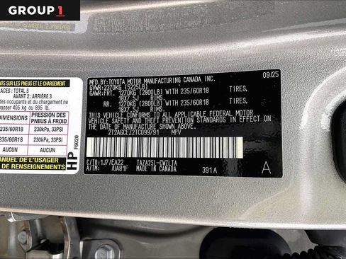 Certified 2026 Lexus NX 350 AWD w/ Accessory Package (Z1) image 34