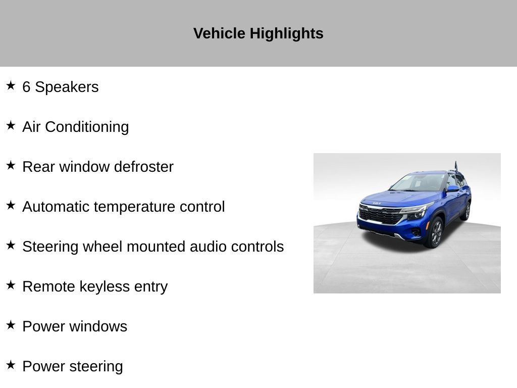 Certified 2024 Kia Seltos S AWD/4WD image 19