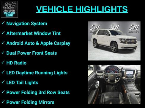Used 2016 Chevrolet Tahoe LTZ w/ Max Trailering Package AWD/4WD image 3