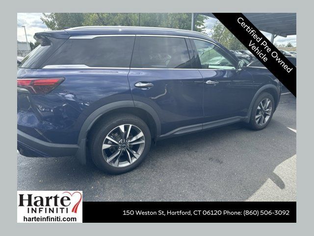 Certified 2023 INFINITI QX60 Luxe w/ Cargo Package AWD/4WD image 1