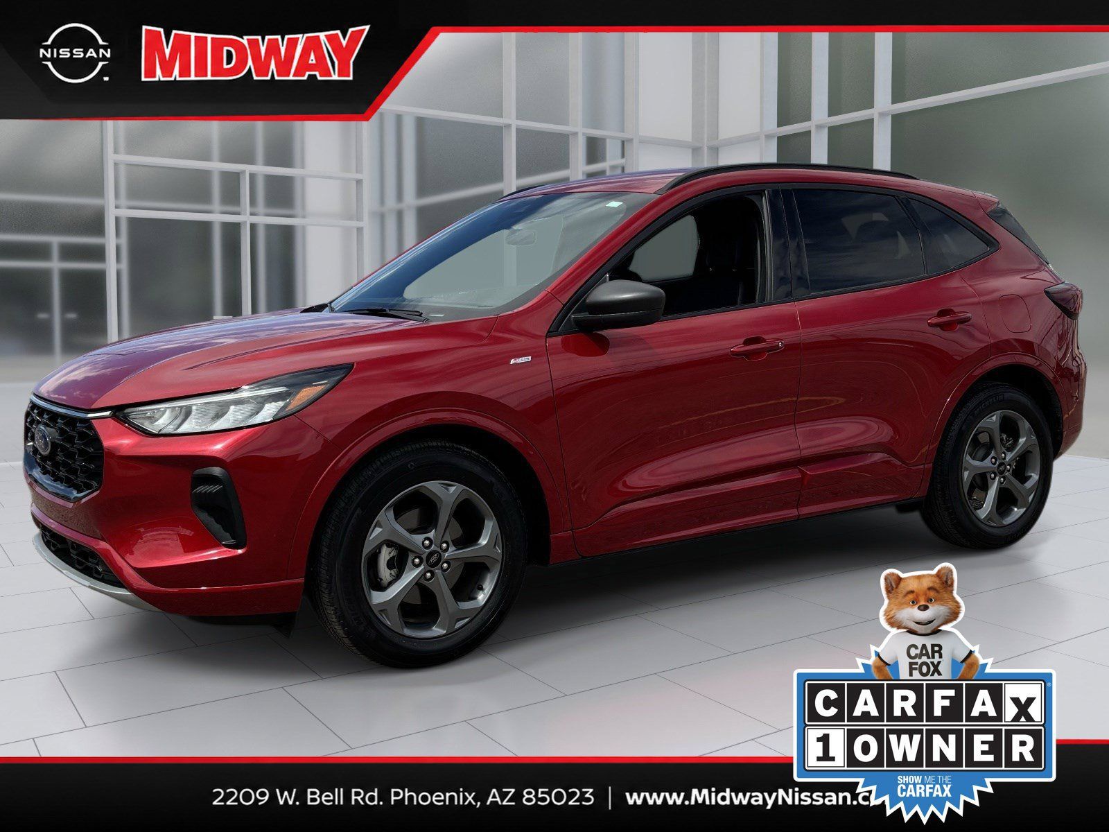 Used 2024 Ford Escape ST-Line w/ Tech Pack #1 FWD image 1