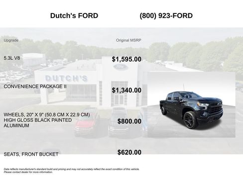 Used 2023 Chevrolet Silverado 1500 RST w/ Convenience Package II AWD/4WD image 6