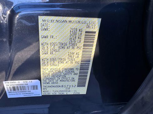 Used 2013 Nissan Xterra S w/ Value Package image 26
