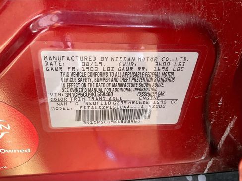 Used 2019 Nissan Kicks SV FWD image 33