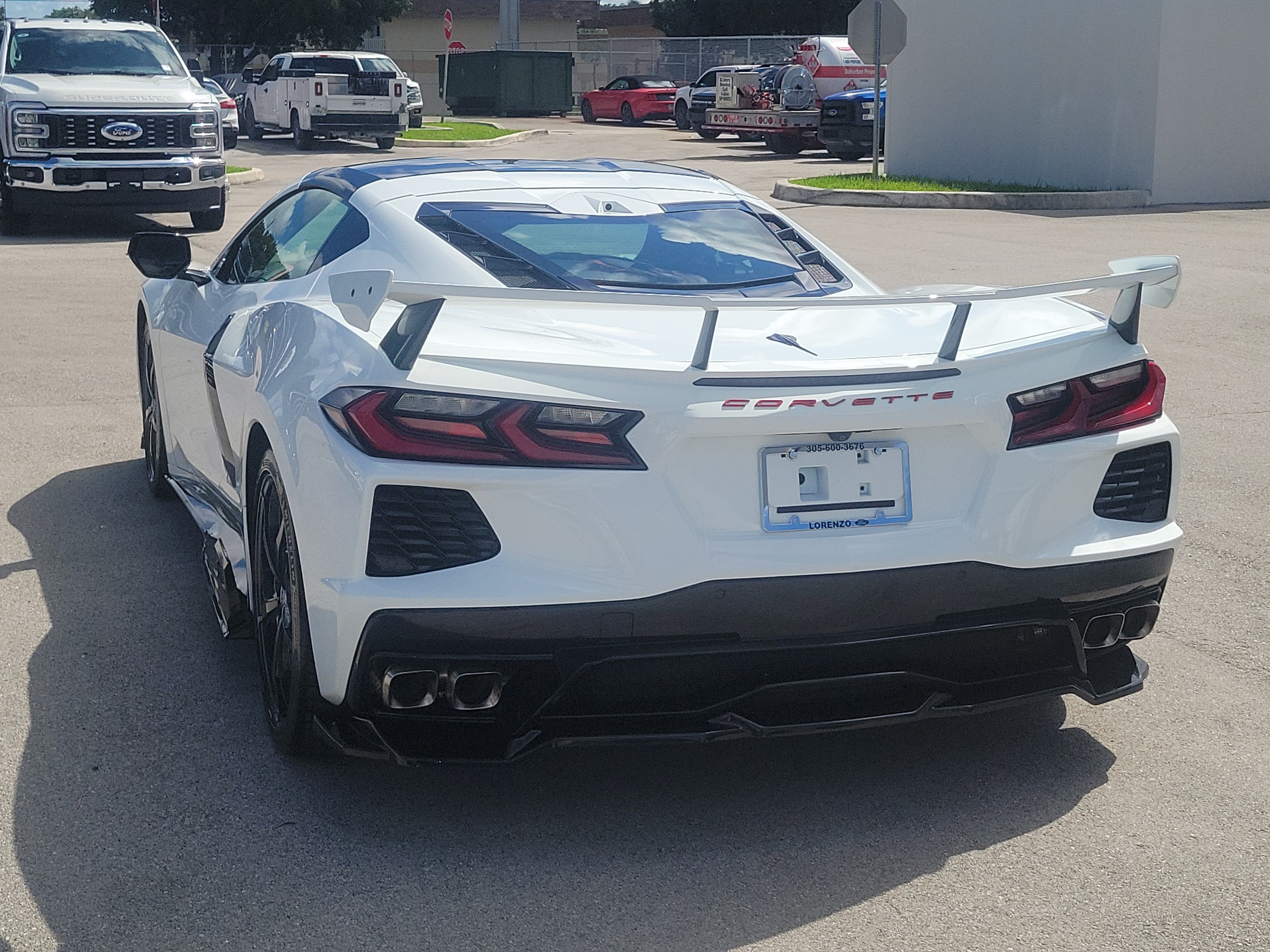 Used 2022 Chevrolet Corvette Stingray Preferred Cpe w/ Z51 Performance Package RWD image 7