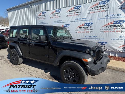 Used 2021 Jeep Wrangler Unlimited Sport image 1