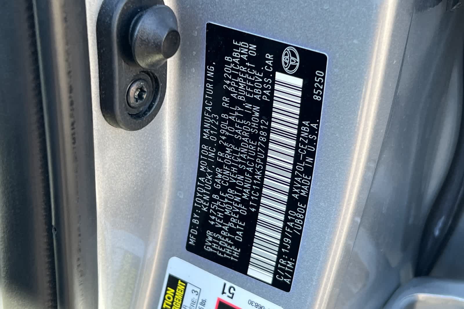 Certified 2023 Toyota Camry LE FWD image 30
