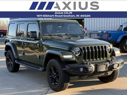 Used 2023 Jeep Wrangler Altitude image 1