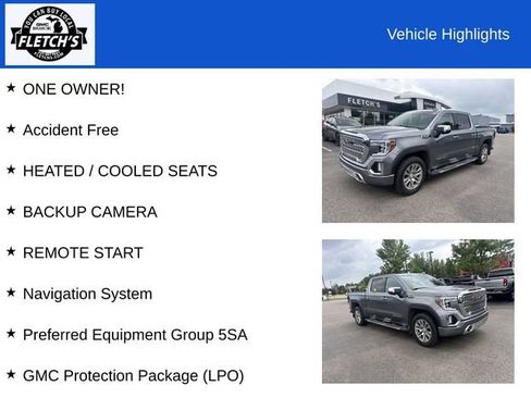Used 2021 GMC Sierra 1500 Denali w/ LPO, GMC Protection Package AWD/4WD image 2