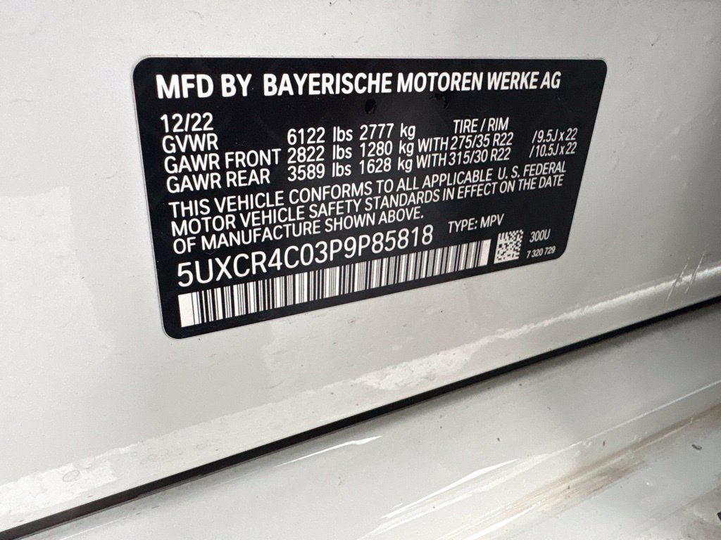 Used 2023 BMW X5 sDrive40i w/ M Sport Package RWD image 21