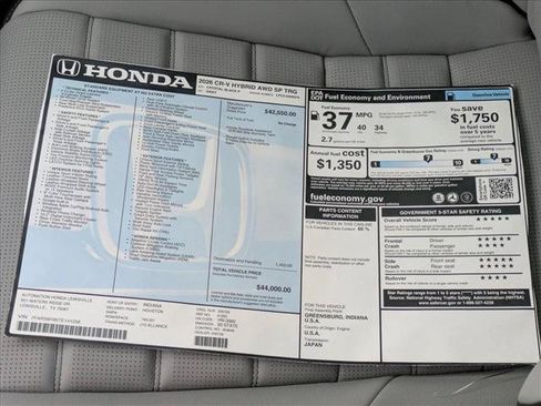 New 2026 Honda CR-V Sport Touring image 18
