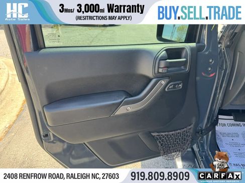 Used 2017 Jeep Wrangler Unlimited Sport w/ Quick Order Package 24S image 15