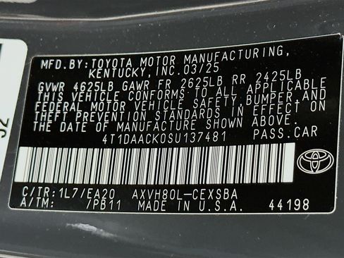 Used 2025 Toyota Camry SE w/ Multimedia Upgrade Package FWD image 36