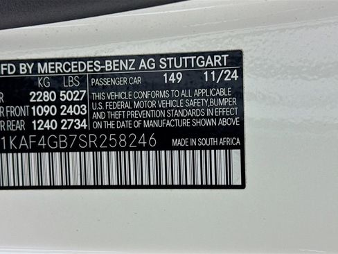 Certified 2025 Mercedes-Benz C 300 Sedan image 35