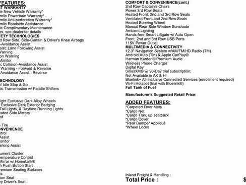 Used 2024 Hyundai Palisade Calligraphy image 2