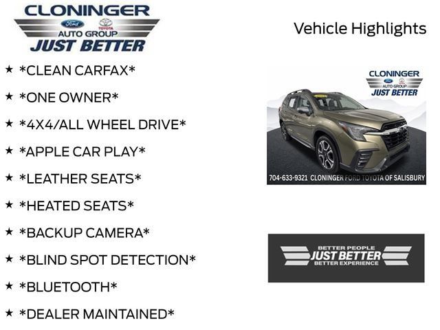 Used 2023 Subaru Ascent Limited w/ Technology Package AWD/4WD image 3