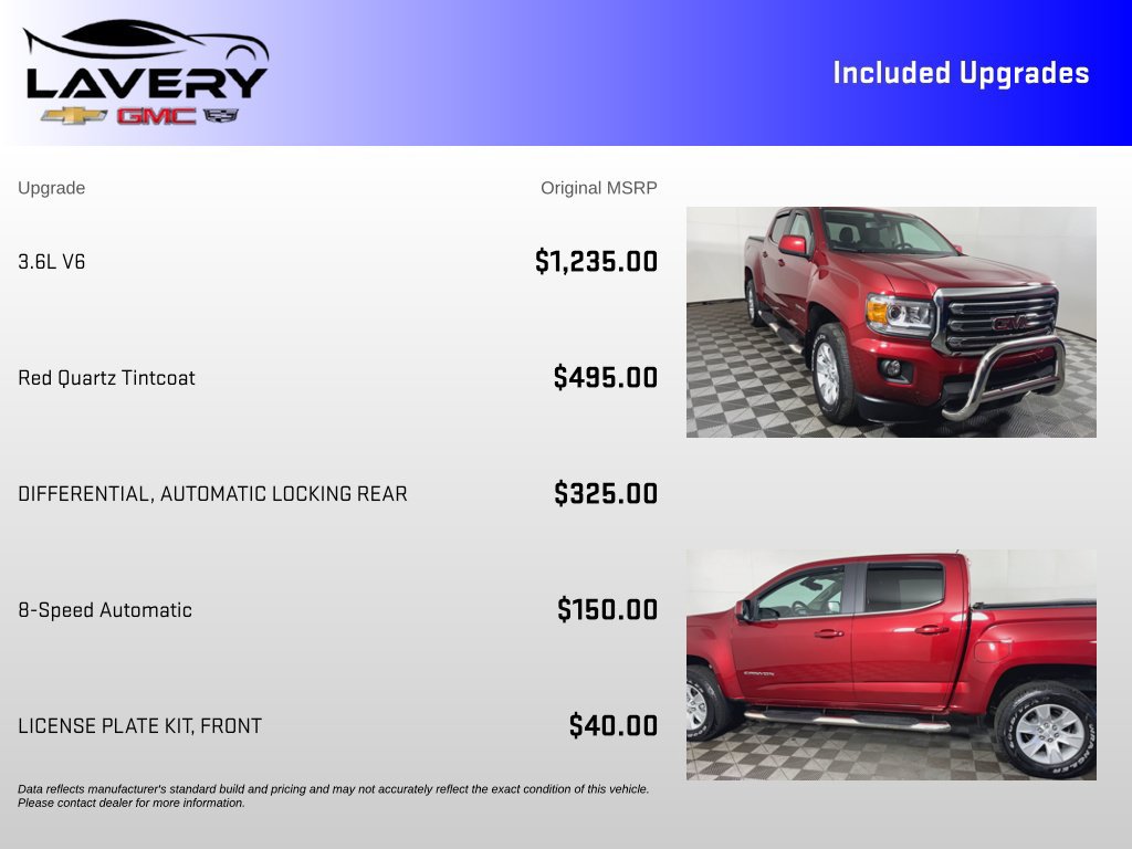Used 2017 GMC Canyon SLE RWD image 7