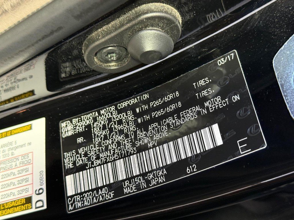 Used 2017 Lexus GX 460 Premium w/ Premium Package AWD/4WD image 31