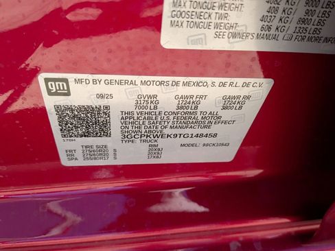 New 2026 Chevrolet Silverado 1500 RST w/ RST Select Package image 45