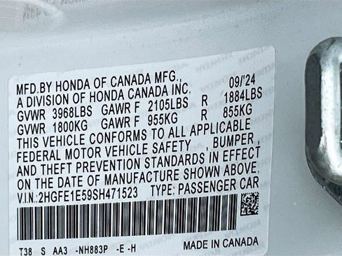 Used 2025 Honda Civic Si image 32
