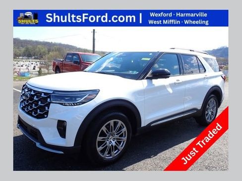 Certified 2025 Ford Explorer Platinum AWD/4WD image 1