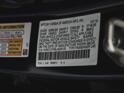 Used 2020 Honda Accord EX-L image 12