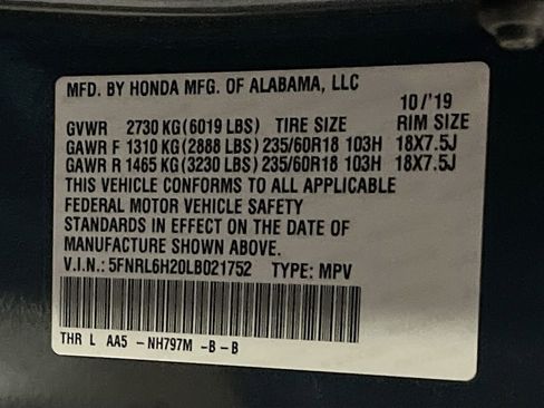 Used 2020 Honda Odyssey LX image 31