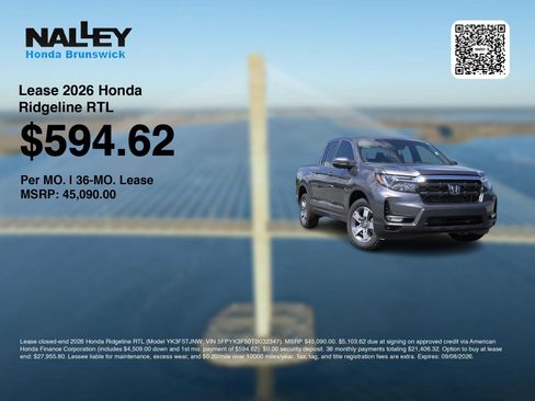 New 2026 Honda Ridgeline RTL image 3