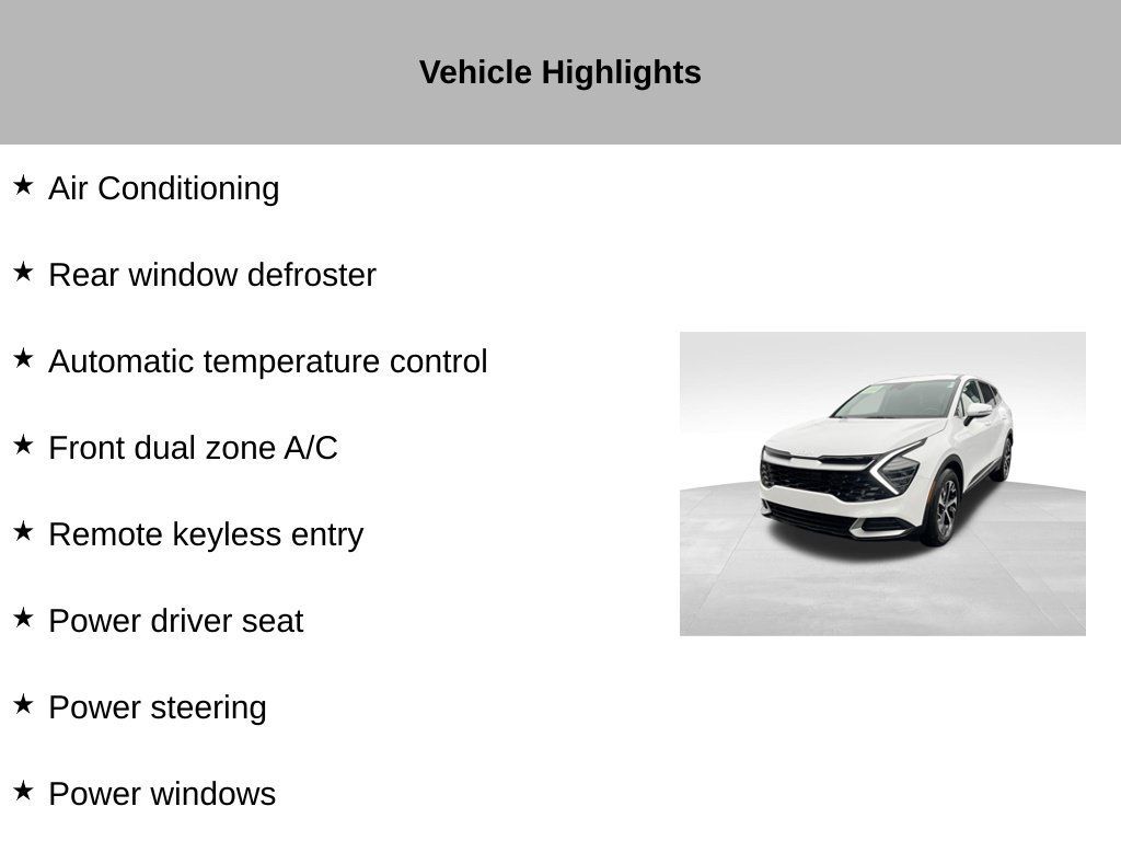 Certified 2024 Kia Sportage EX FWD image 28