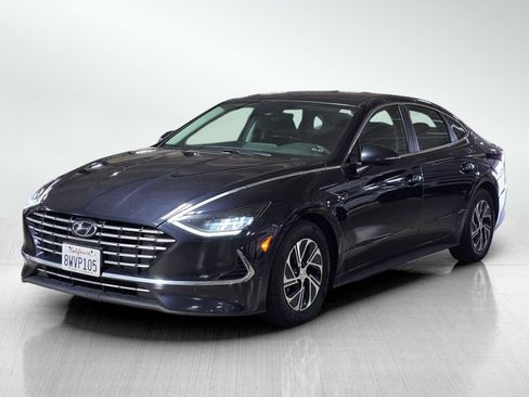 Used 2021 Hyundai Sonata Blue FWD image 3