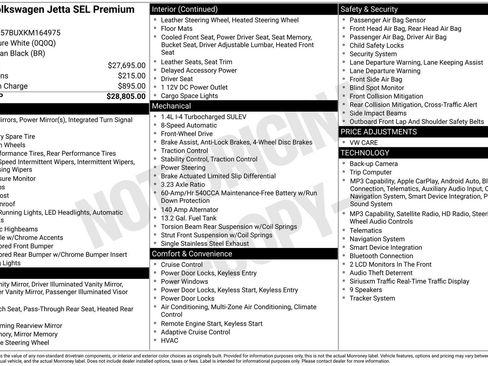 Used 2019 Volkswagen Jetta SEL Premium FWD image 6