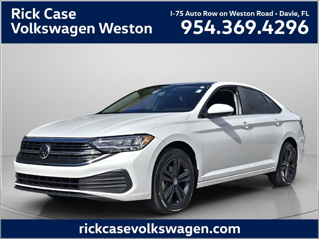 Used 2024 Volkswagen Jetta SE w/ Panoramic Sunroof Package FWD image 1