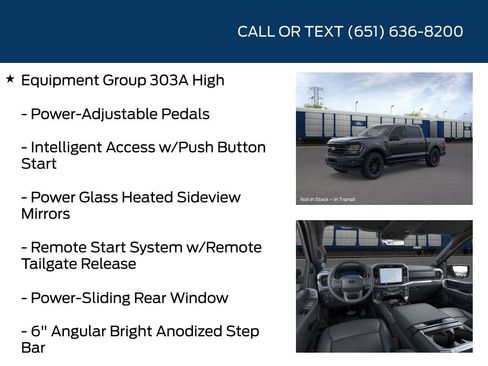 New 2025 Ford F150 XLT w/ Equipment Group 303A High image 20