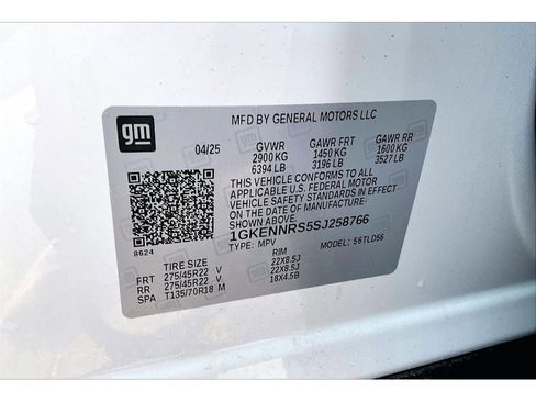 New 2025 GMC Acadia Elevation w/ Black Edition AWD/4WD image 8