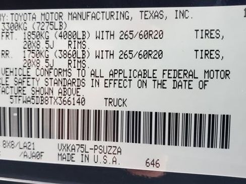 New 2026 Toyota Tundra Limited image 24