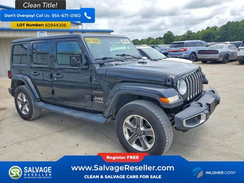 Used 2020 Jeep Wrangler Unlimited Sahara AWD/4WD image 5
