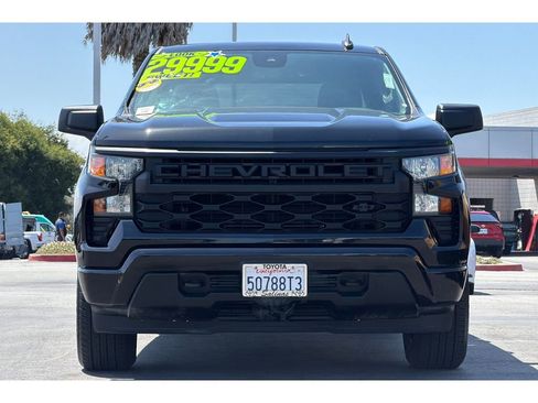 Used 2023 Chevrolet Silverado 1500 Custom w/ LPO, Dark Essentials Package RWD image 9