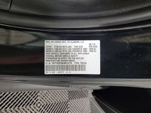 Used 2017 Honda Ridgeline RTL image 33